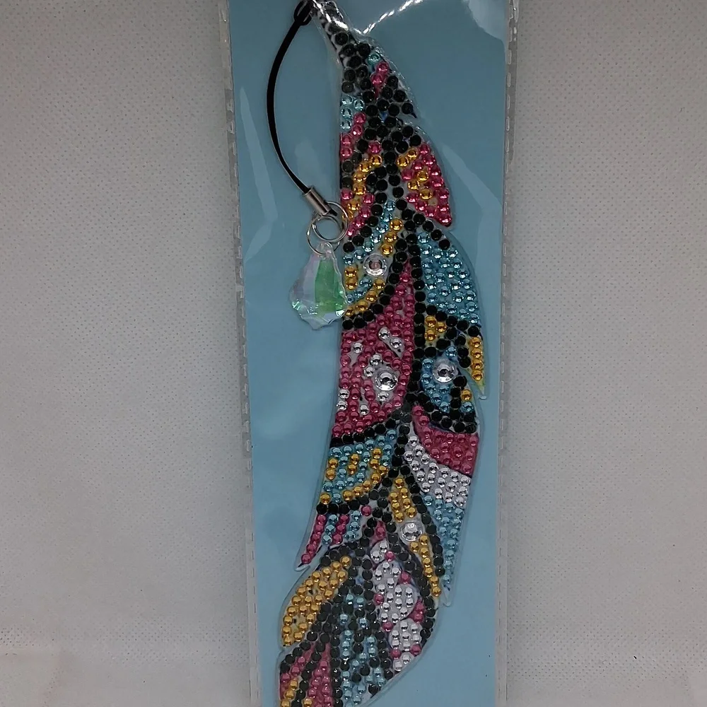 Handmade Rhinestone Bookmark - Picture 2 of 3